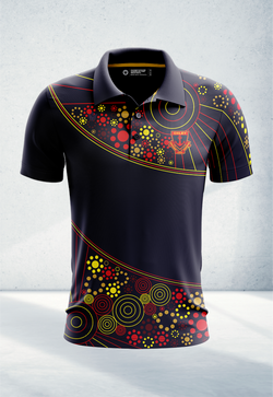 Staff Sublimated Polo Shirt - Design 1