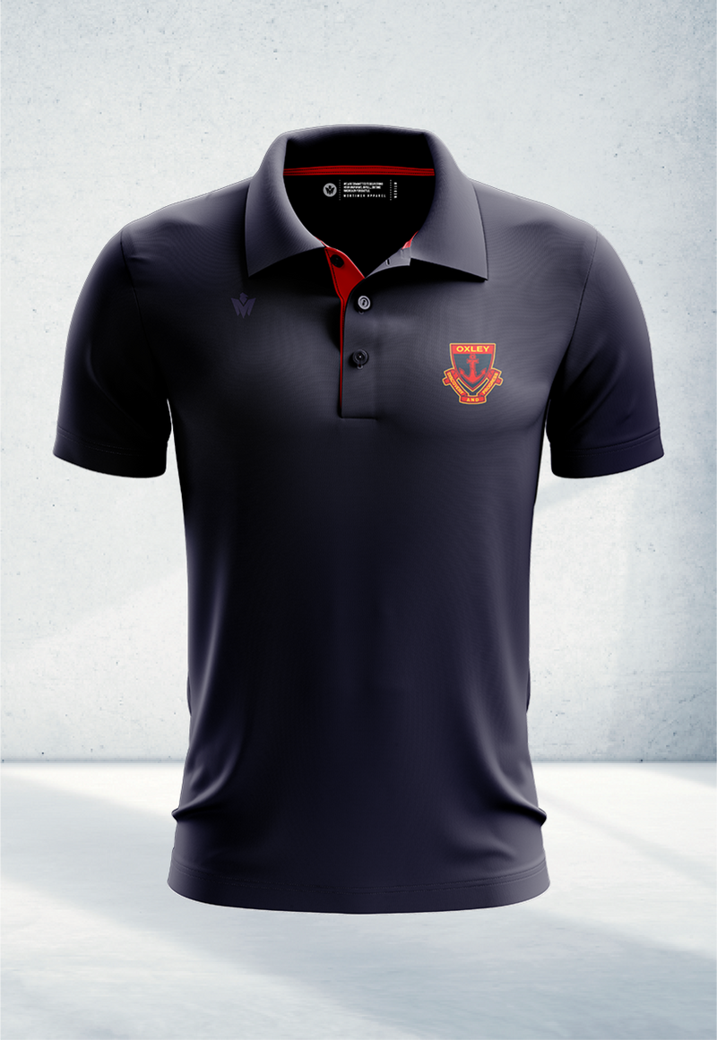 Staff Hybrid Polo Shirt - Navy (VANS)