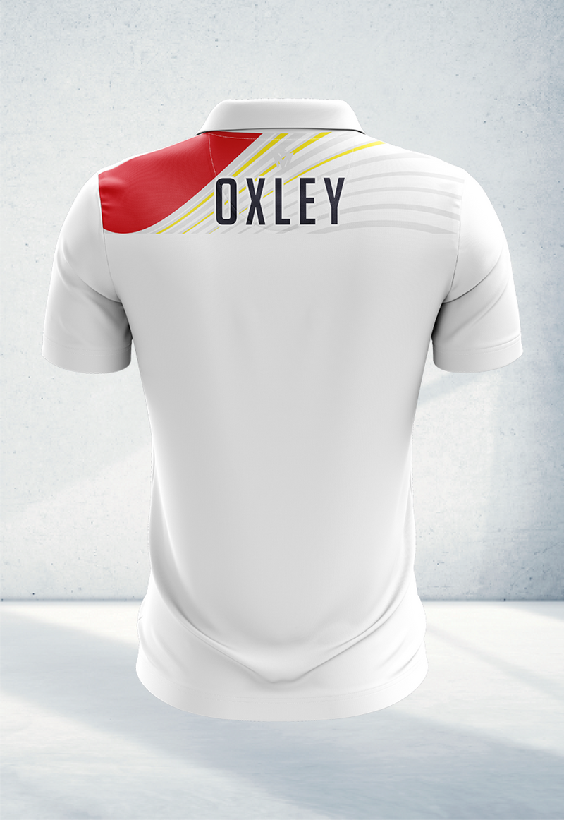 Staff Hybrid Polo Shirt - White