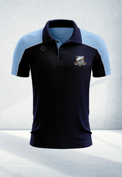 Staff Navy & Sky Blue Polo Shirt